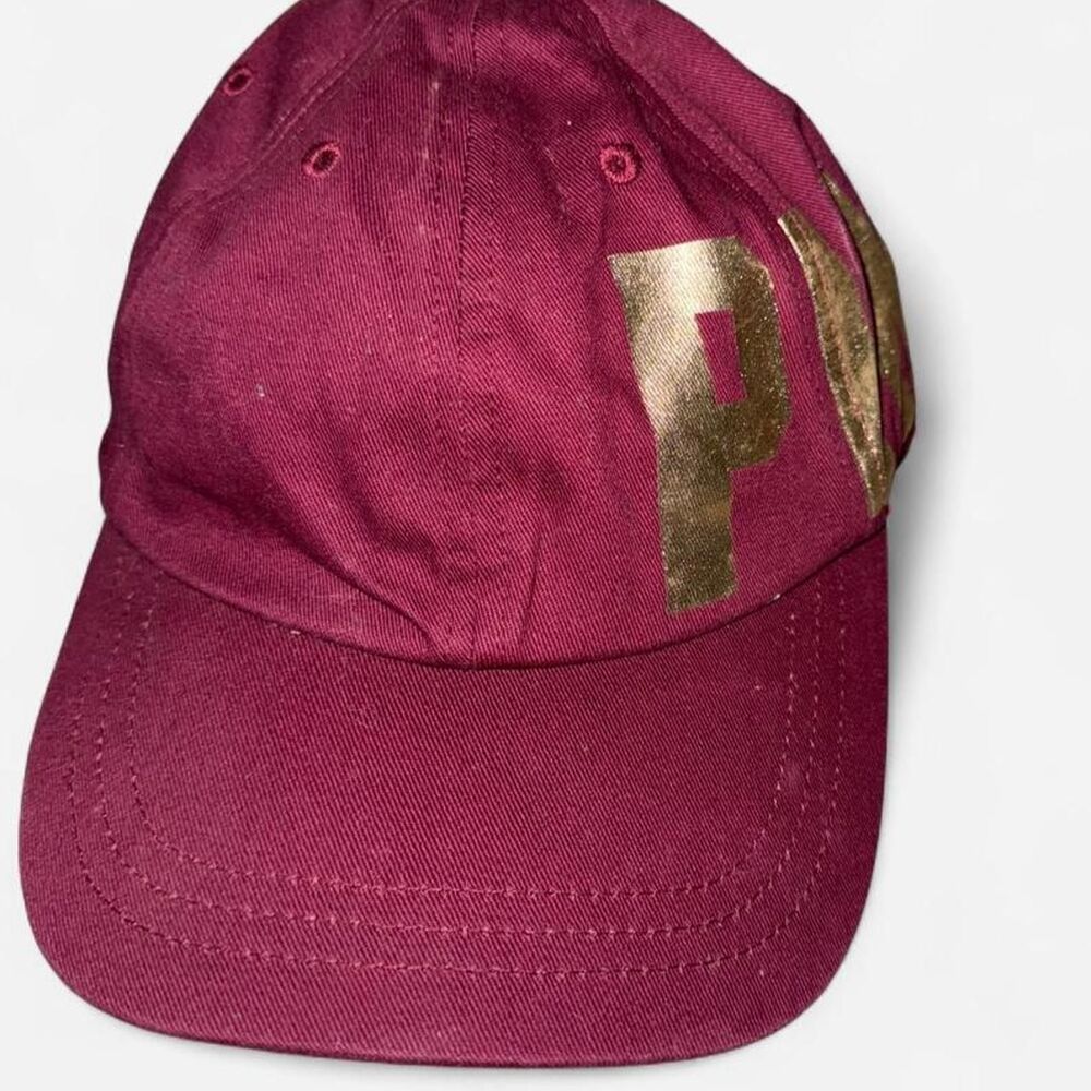 Victoria-s-secret-pink Women's Burgundy and Red Hat
